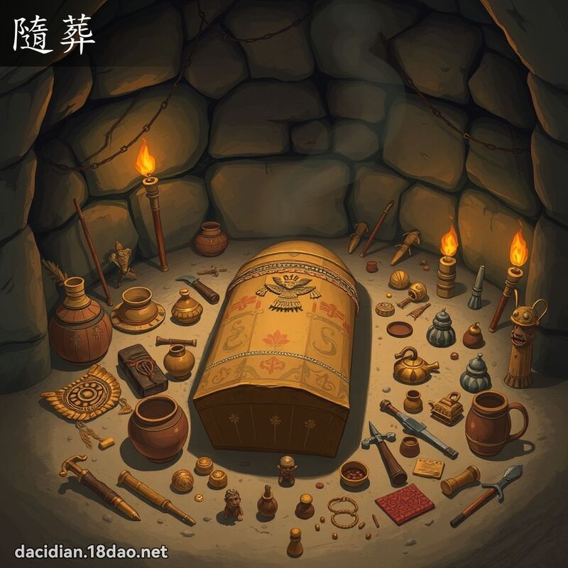 隨葬 - 国语大辞典配图