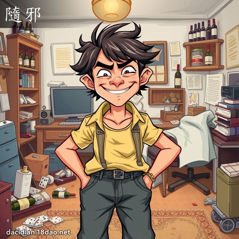 隨邪 - 國語大辭典配圖
