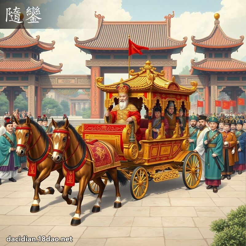 隨鑾 - 國語大辭典配圖