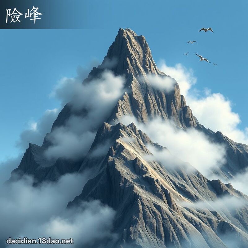 險峰 - 國語大辭典配圖