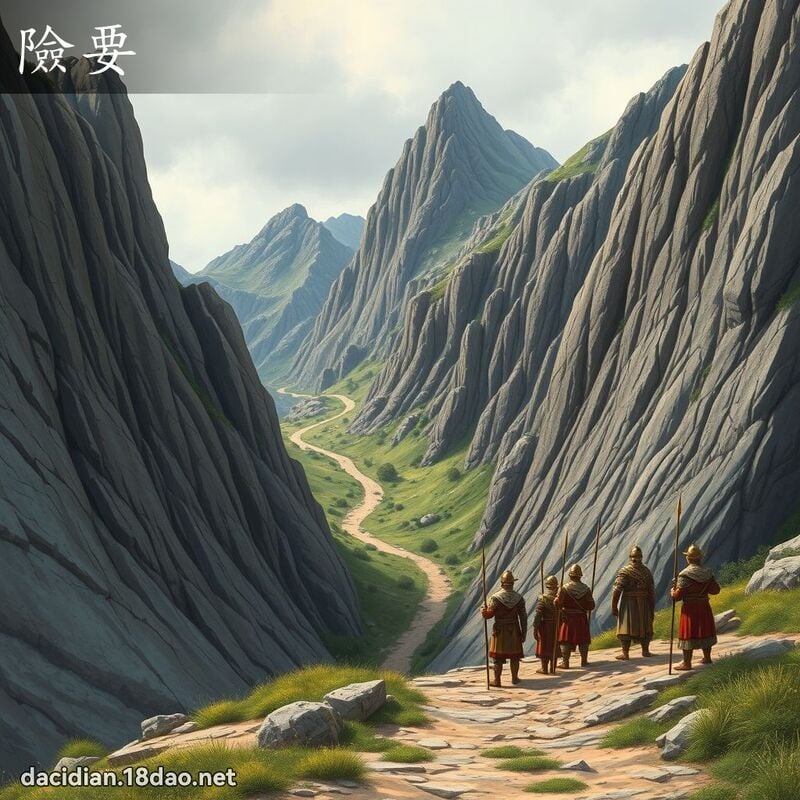险要 - 国语大辞典配图
