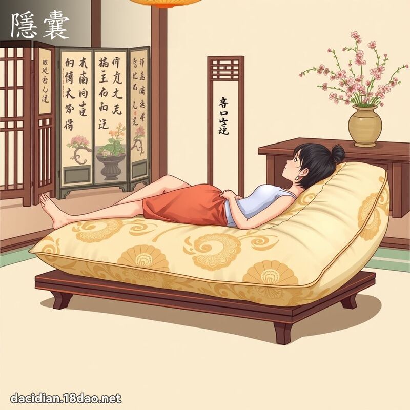 隱囊 - 國語大辭典配圖