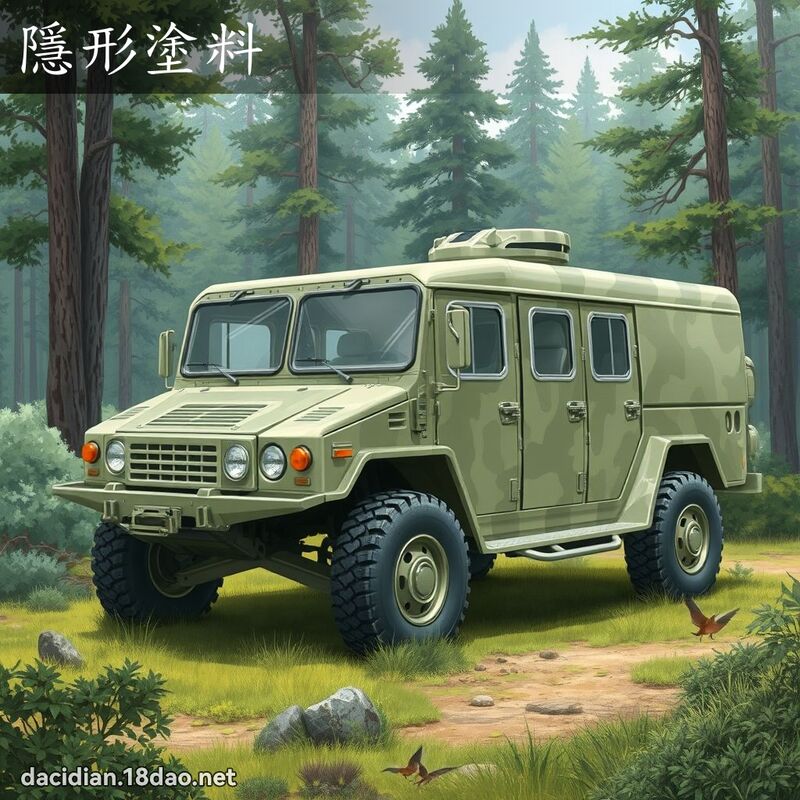 隱形塗料 - 國語大辭典配圖