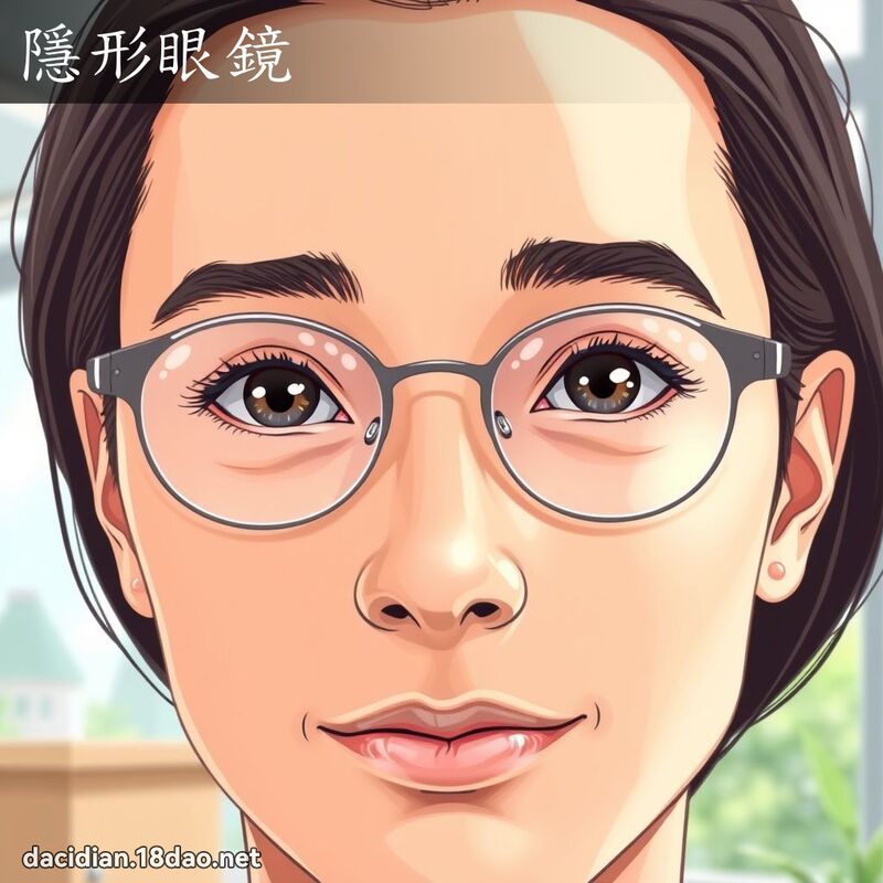 隱形眼镜 - 国语大辞典配图