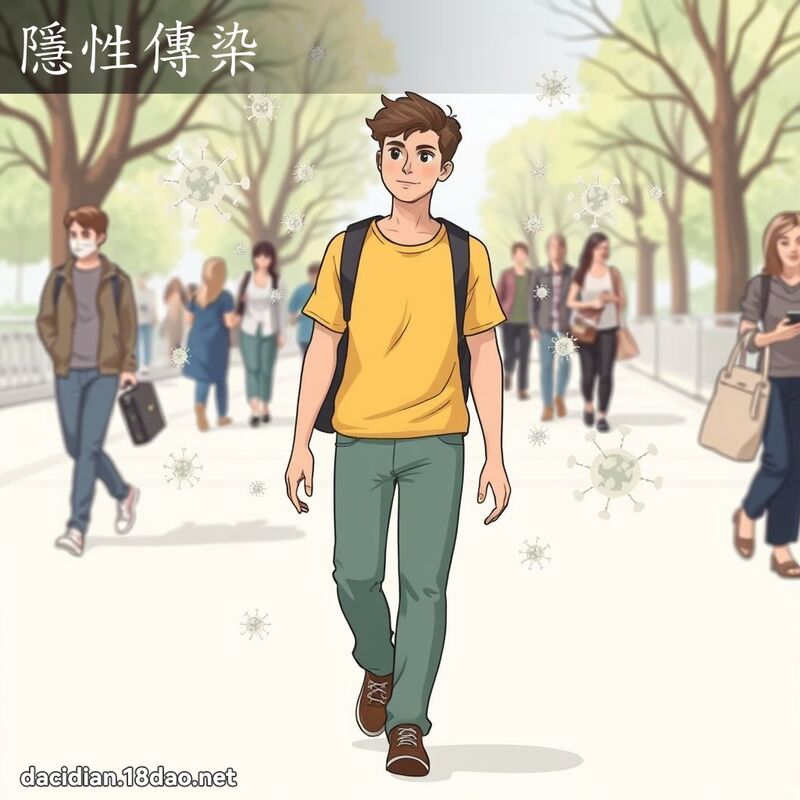 隱性傳染 - 國語大辭典配圖