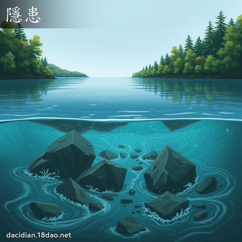 隱患 - 国语大辞典配图