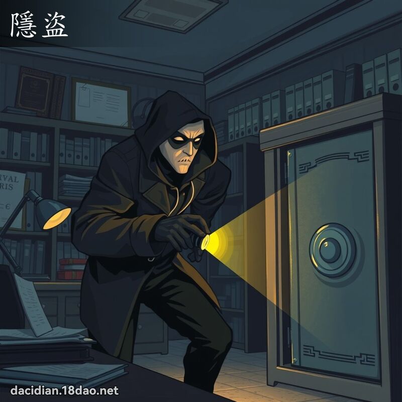 隱盗 - 国语大辞典配图