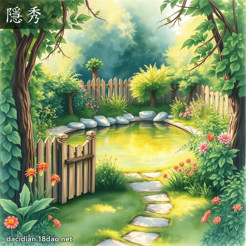 隱秀 - 國語大辭典配圖