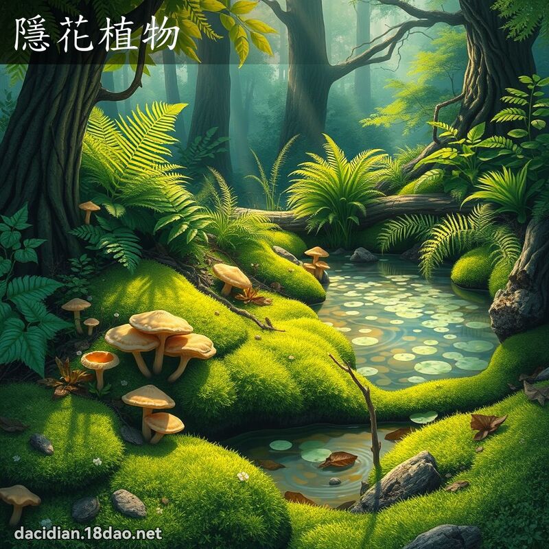 隱花植物 - 国语大辞典配图