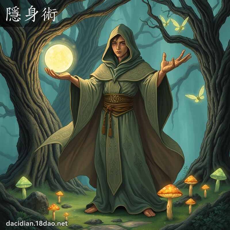 隱身術 - 國語大辭典配圖