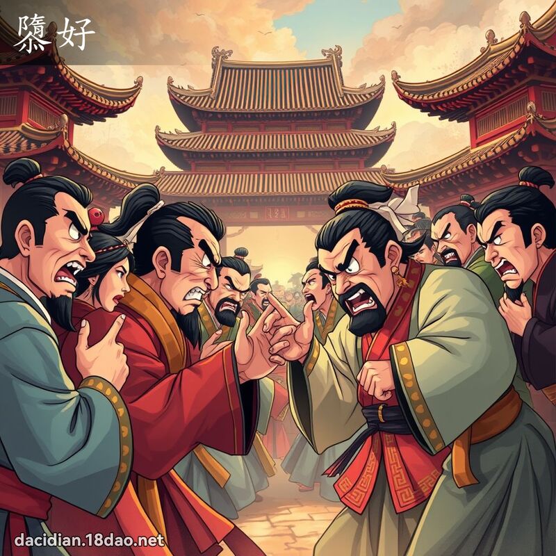 隳好 - 国语大辞典配图