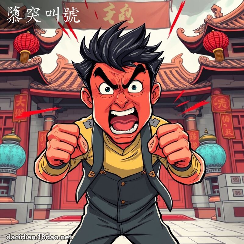 隳突叫號 - 國語大辭典配圖