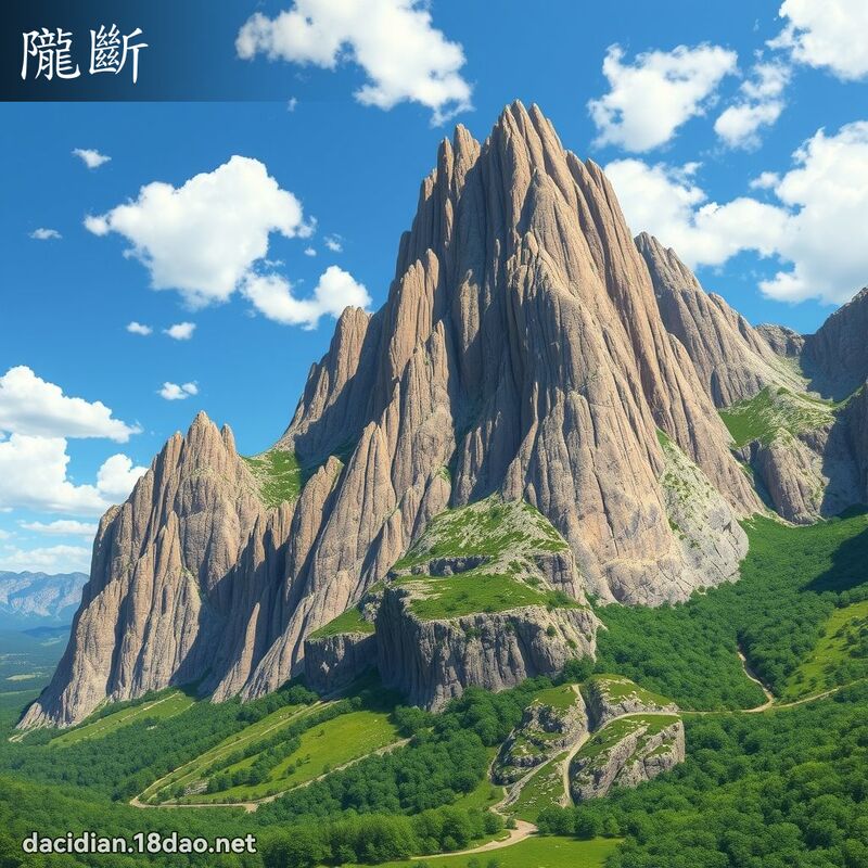 隴斷 - 國語大辭典配圖