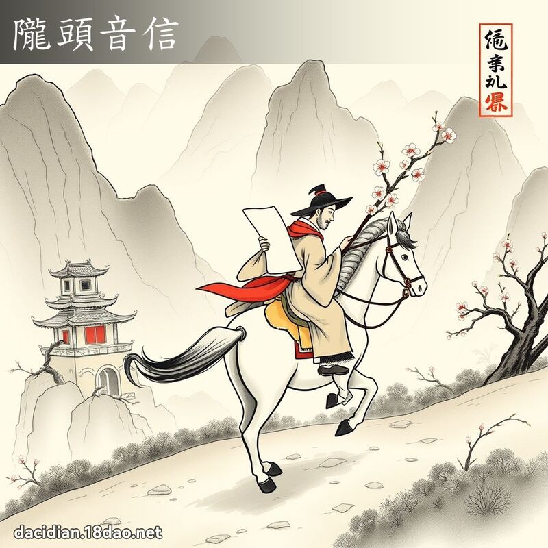 陇头音信 - 国语大辞典配图