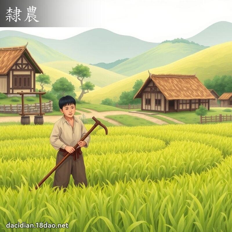 隸農 - 國語大辭典配圖