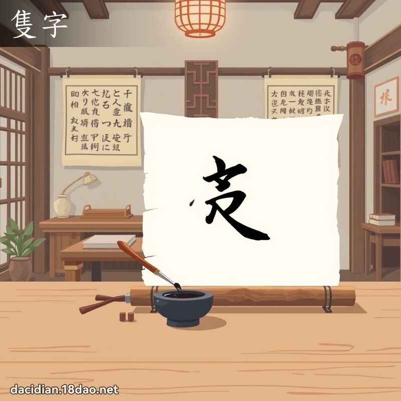 只字 - 国语大辞典配图