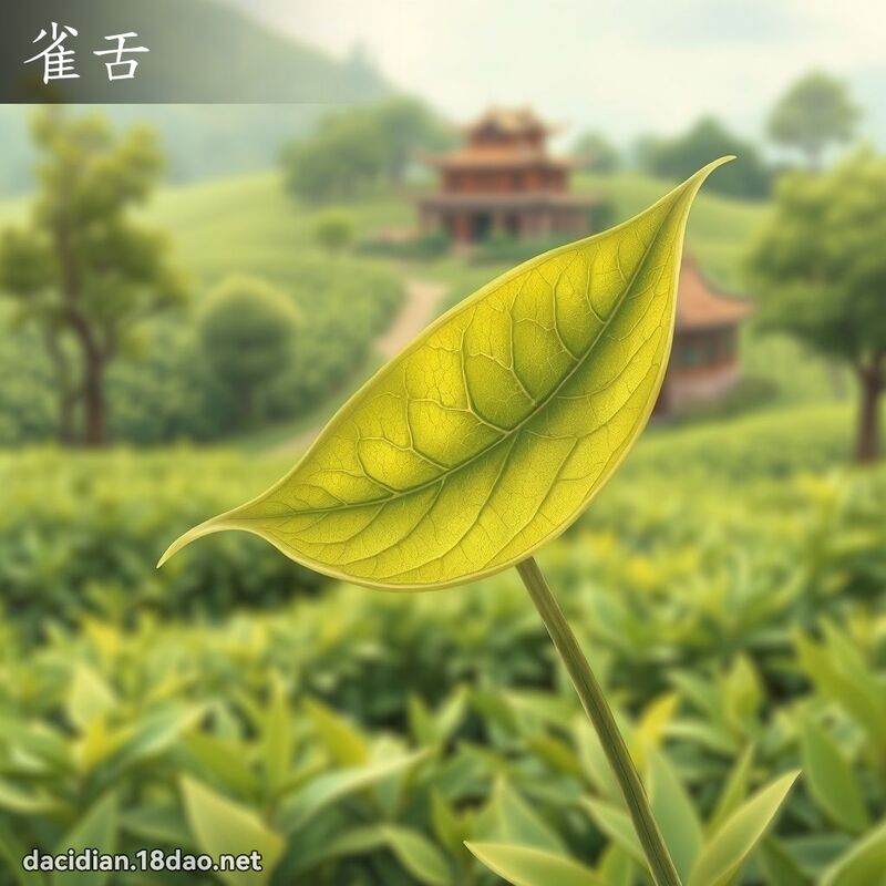 雀舌 - 国语大辞典配图