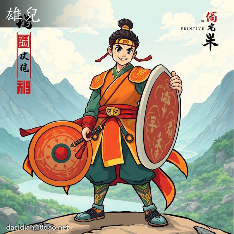 雄兒 - 國語大辭典配圖