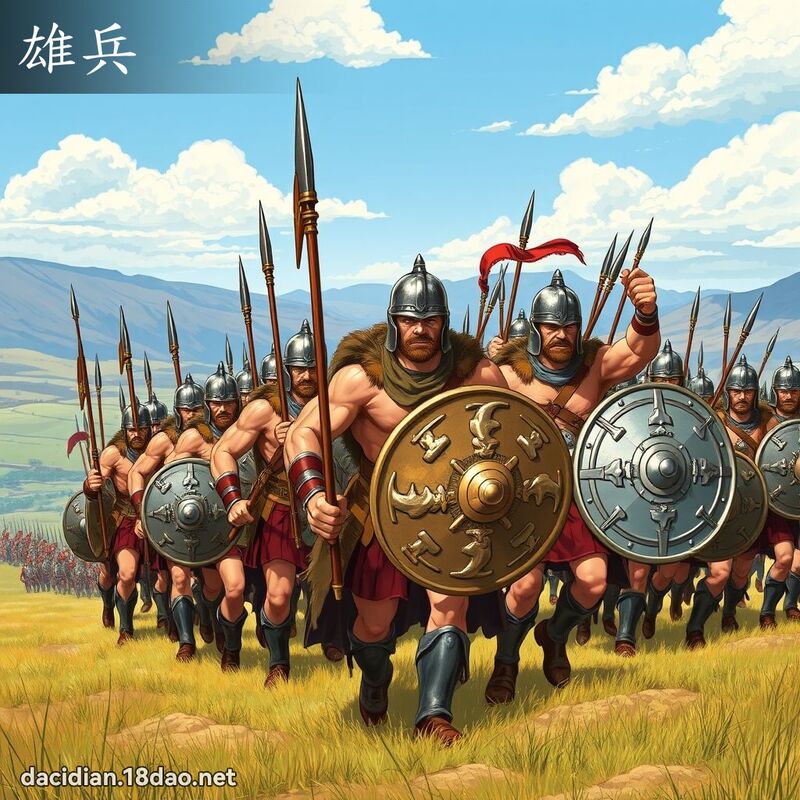 雄兵 - 國語大辭典配圖