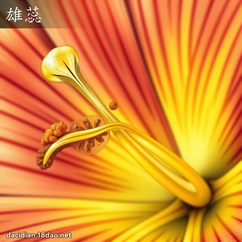 雄蕊 - 國語大辭典配圖