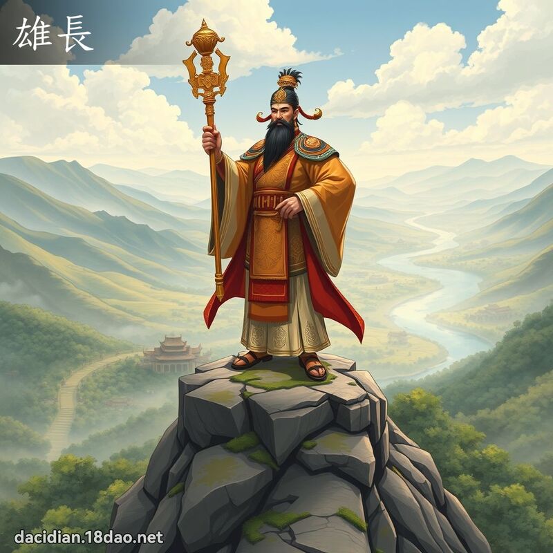 雄長 - 國語大辭典配圖