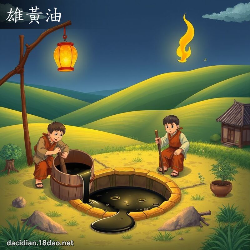 雄黃油 - 國語大辭典配圖