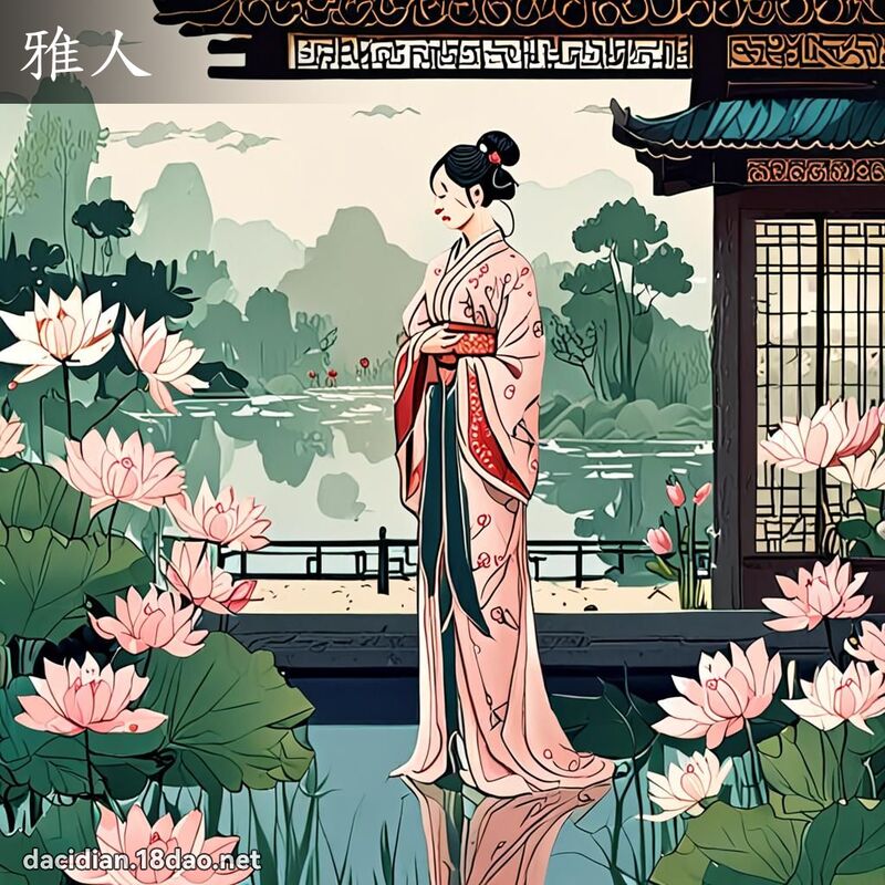 雅人 - 国语大辞典配图