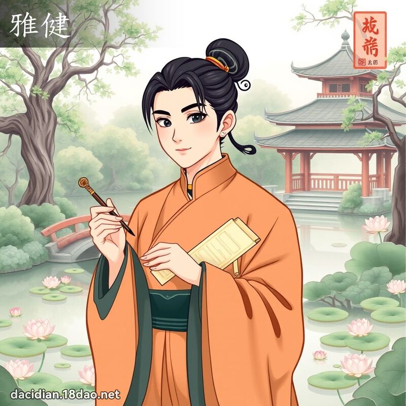 雅健 - 国语大辞典配图