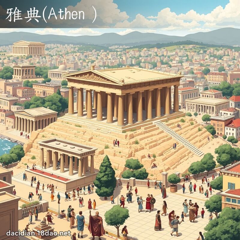 雅典(Athen） - 国语大辞典配图