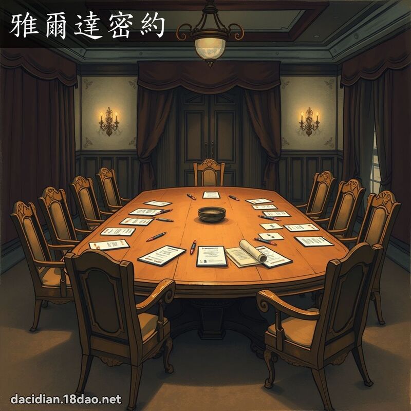 雅尔达密约 - 国语大辞典配图
