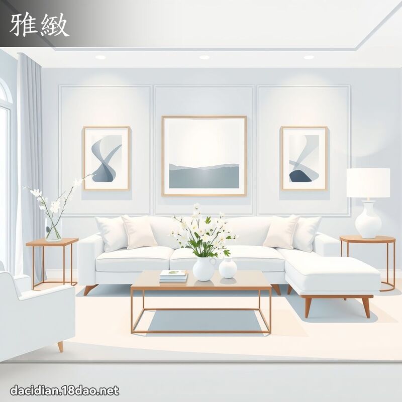 雅致 - 国语大辞典配图