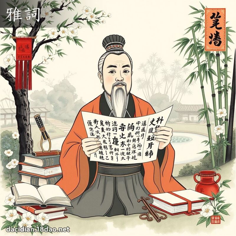 雅词 - 国语大辞典配图