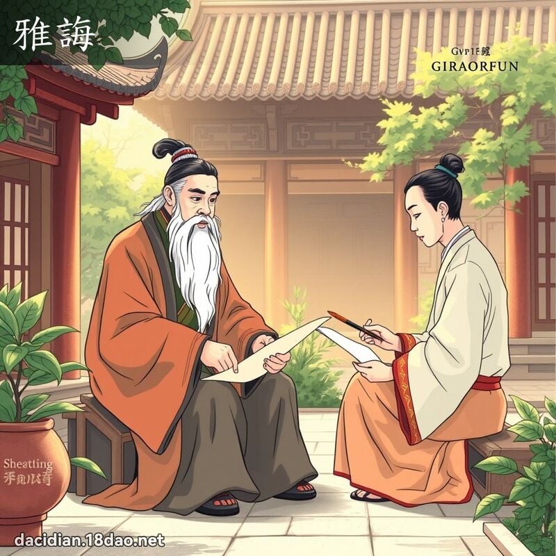 雅誨 - 國語大辭典配圖