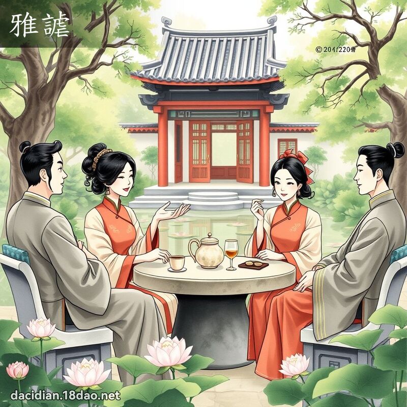 雅謔 - 国语大辞典配图