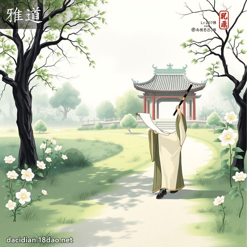 雅道 - 國語大辭典配圖