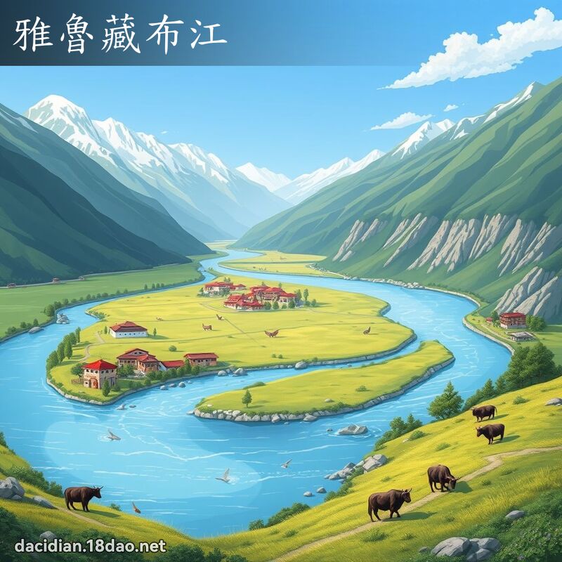 雅鲁藏布江 - 国语大辞典配图