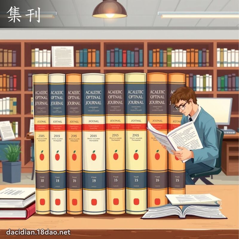 集刊 - 國語大辭典配圖