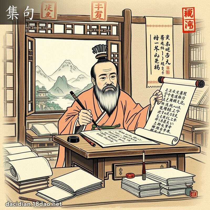 集句 - 国语大辞典配图