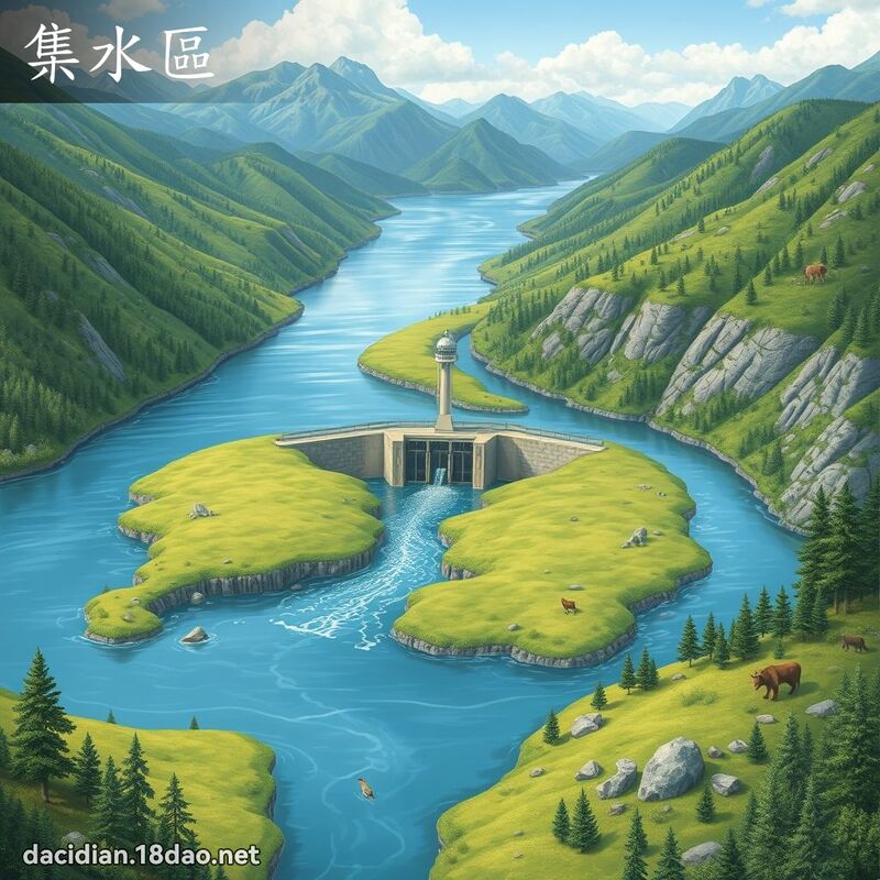 集水区 - 国语大辞典配图