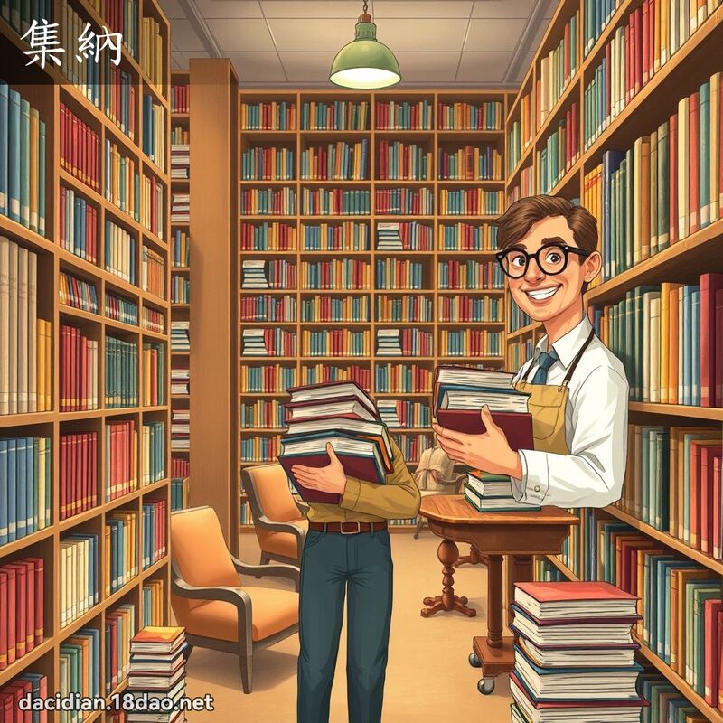 集納 - 國語大辭典配圖