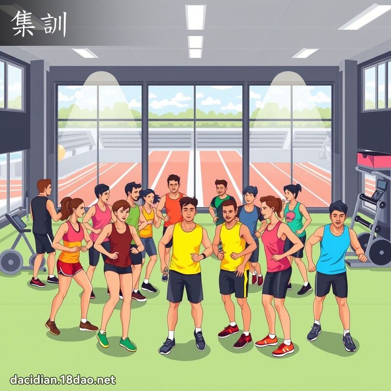 集训 - 国语大辞典配图