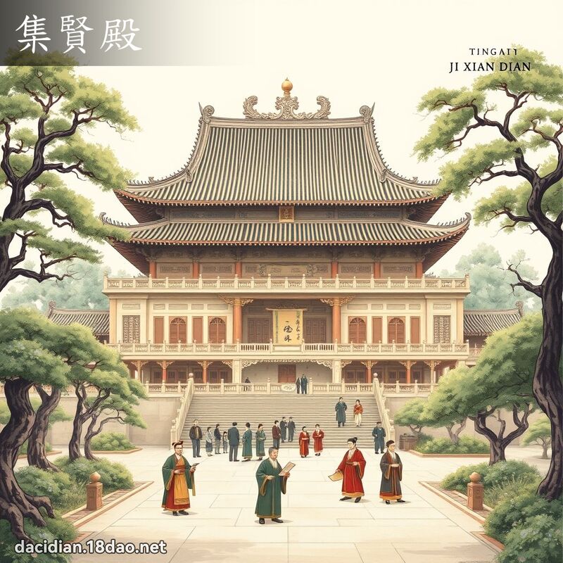 集賢殿 - 國語大辭典配圖
