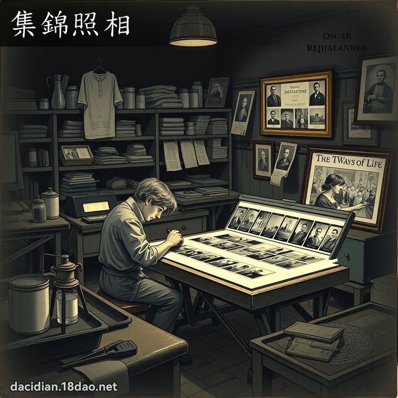 集錦照相 - 國語大辭典配圖