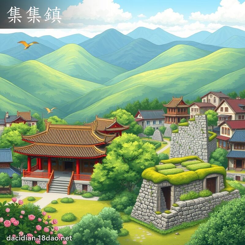 集集鎮 - 國語大辭典配圖