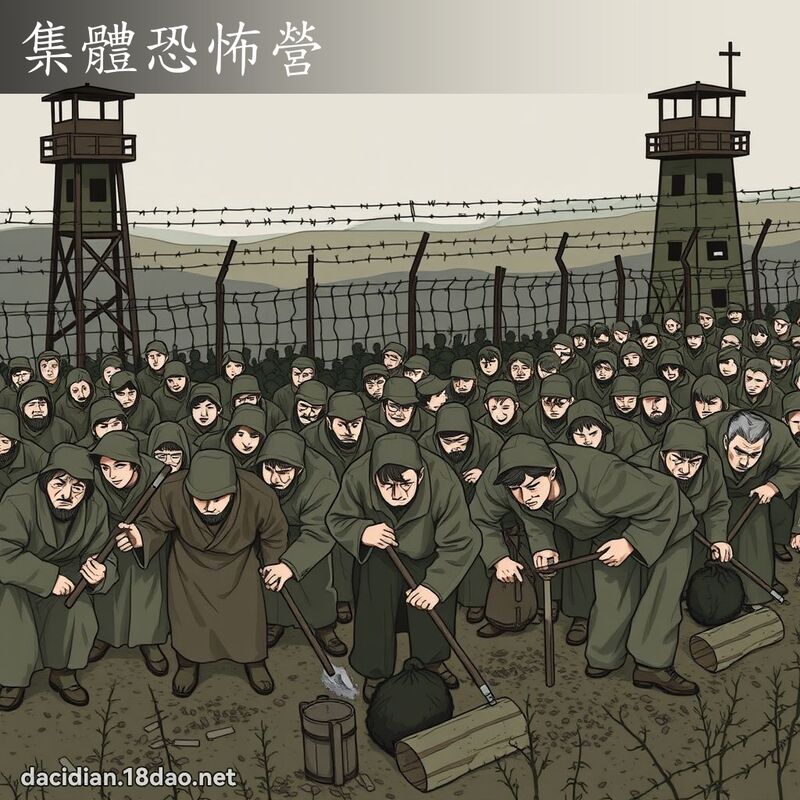 集體恐怖營 - 國語大辭典配圖