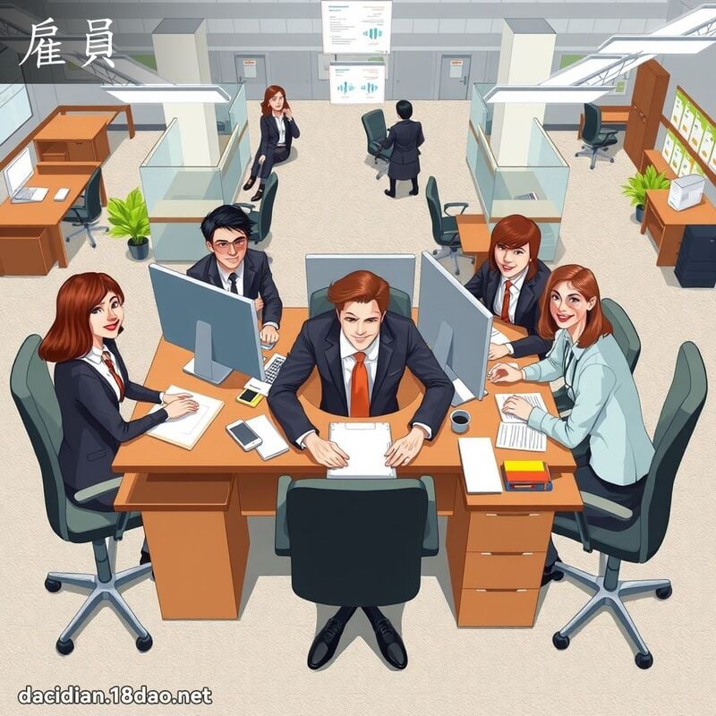 雇員 - 國語大辭典配圖