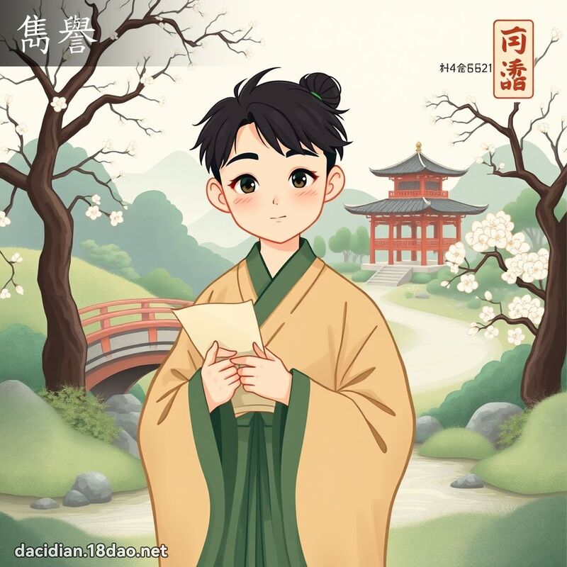 雋譽 - 國語大辭典配圖