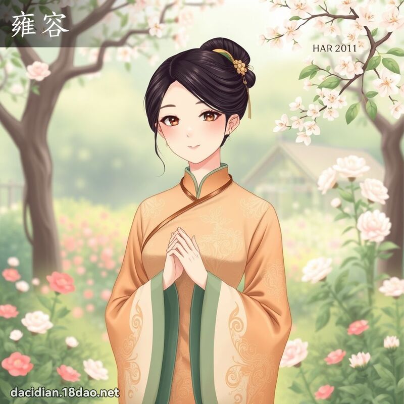 雍容 - 國語大辭典配圖