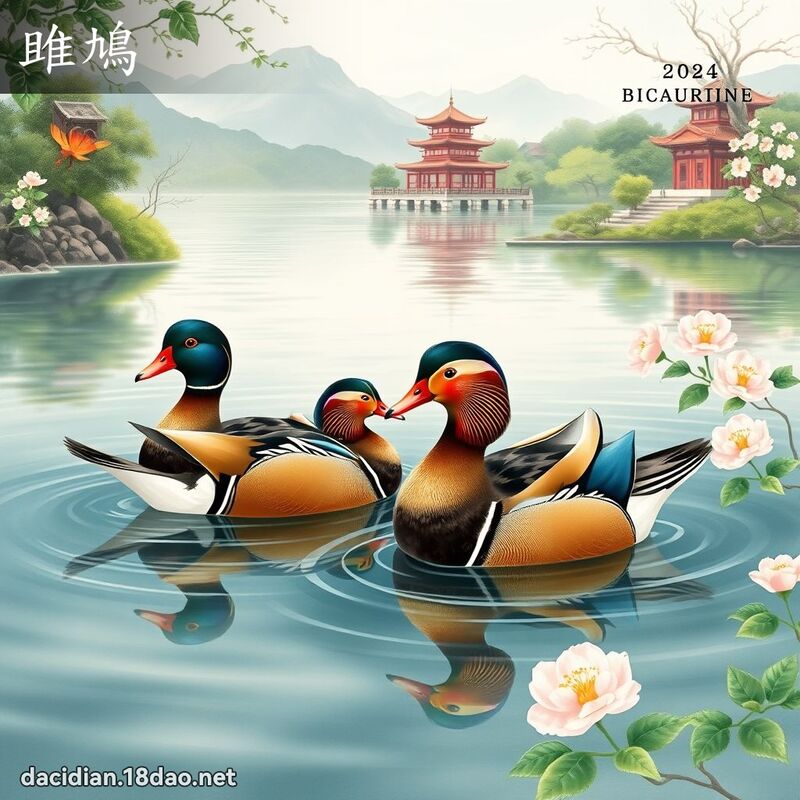 雎鳩 - 國語大辭典配圖