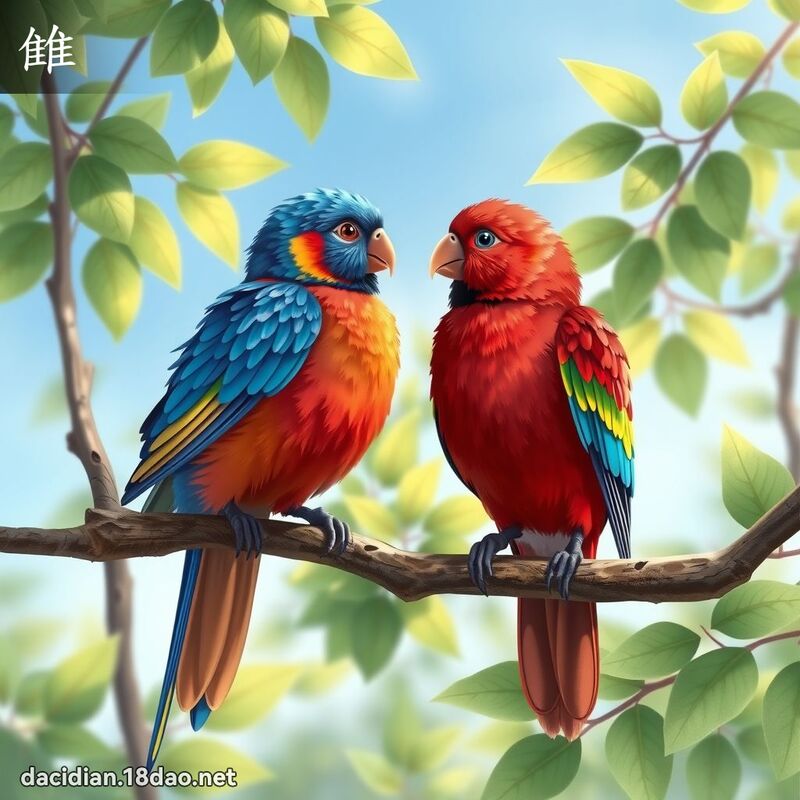 雔 - 国语大辞典配图